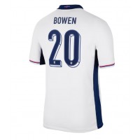 Camisa de Futebol Inglaterra Jarrod Bowen #20 Equipamento Principal Europeu 2024 Manga Curta